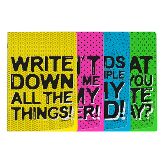 Imagem de CADERNO AGRAFADO CAPA PP A4 48FOLHAS PAJORY FLEX.PRINT XADREZ