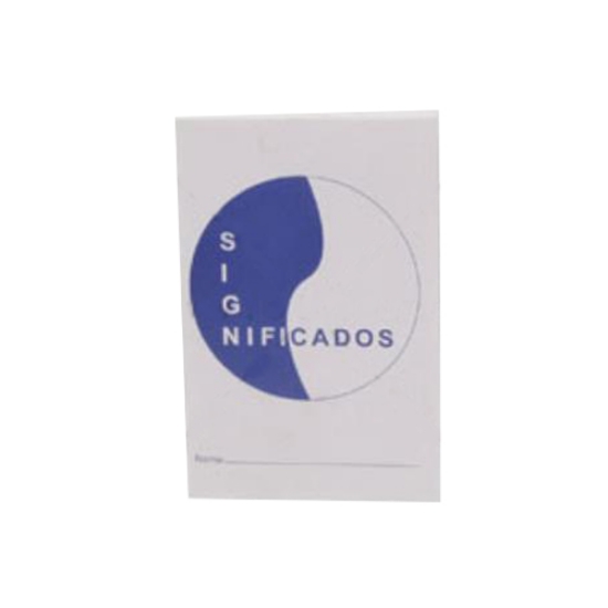 Imagem de CADERNO DE SIGNIFICADOS AGRAFADO A7 40FOLHAS (10624)