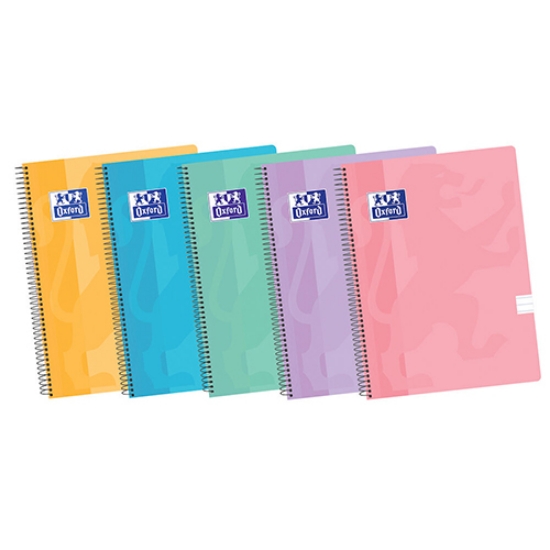Imagem de CADERNO ESPIRAL A4 50F OXFORD SPIRALFLEX PASTEL PAUTADO (400139593)