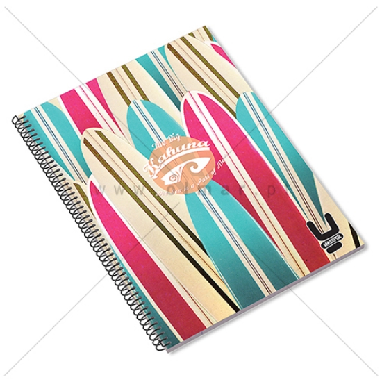 Picture of CADERNO ESPIRAL A4 80FOLHAS UNKEEPER PAUTADO