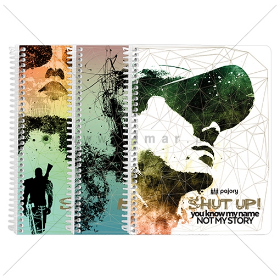 Picture of CADERNO ESPIRAL A5 60FOLHAS PAJORY GAME OVER XADREZ