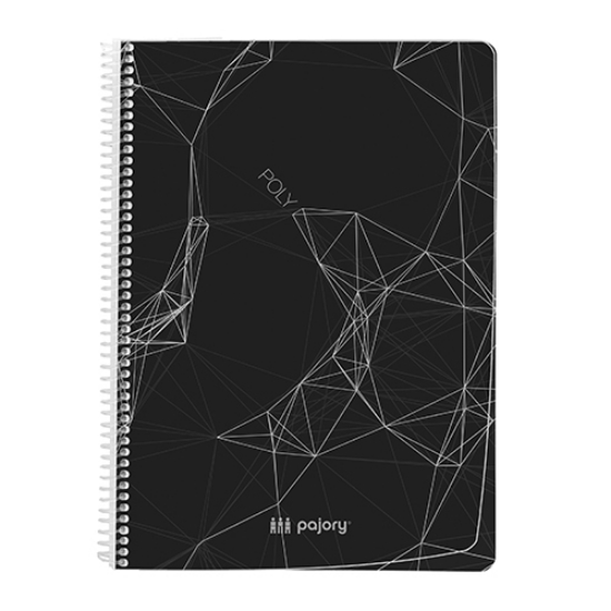 Imagem de CADERNO ESPIRAL CAPA PP A4 80F PAJORY POLY PAUTADO