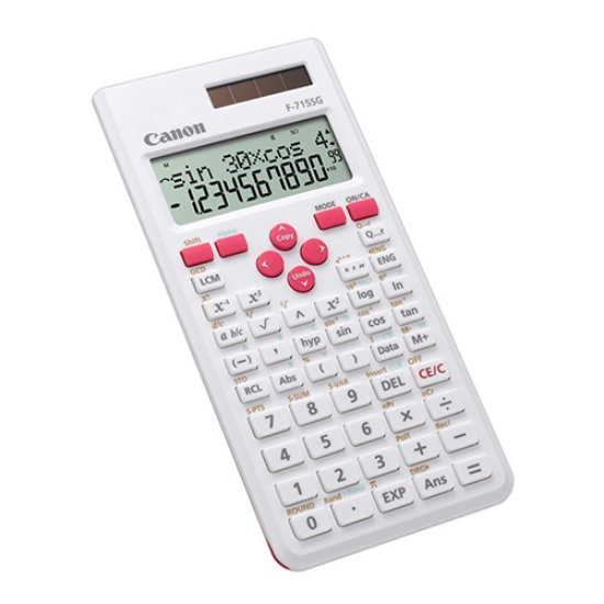 Picture of CALCULADORA CIENTÍFICA CANON F-715SG BRANCA/MAGENTA