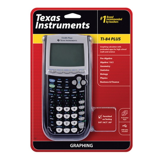 Imagem de CALCULADORA GRAFICA TEXAS TI-84PLUS (C/GRAPH LINK)