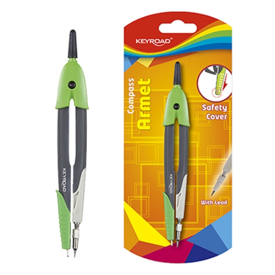 Imagem de BLISTER 1 COMPASSO ESCOLAR KEYROAD ARMET (KR970540)