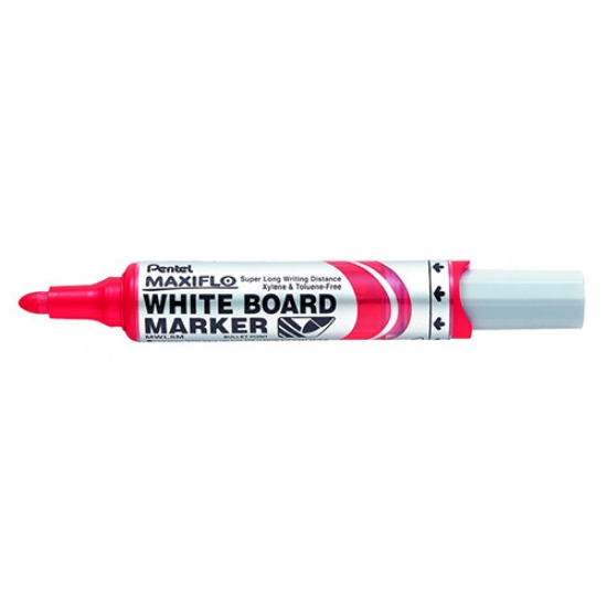 Imagem de MARC. QUADRO BRANCO PENTEL MAXIFLO MWL5M VERMELHO