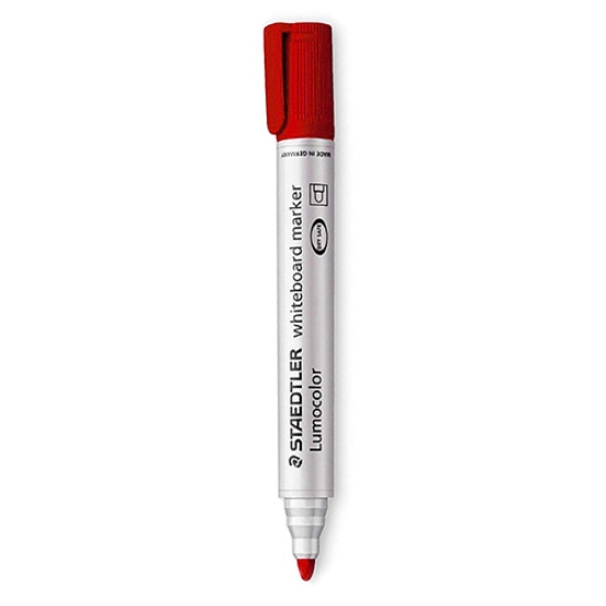 Imagem de MARC. QUADRO BRANCO STAEDTLER LUMOCOLOR VERMELHO 351-2