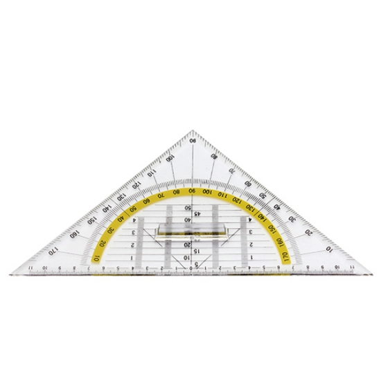 Imagem de ESQUADRO GEOMÉTRICO 25CM PAJORY PLÁSTICO COM PEGA (222)