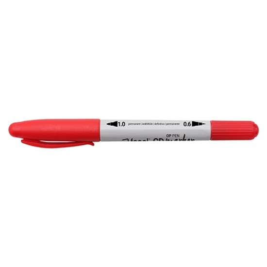 Picture of MARCADOR ACETATO & CD FEGOL DUAL TIP 316 VERMELHO