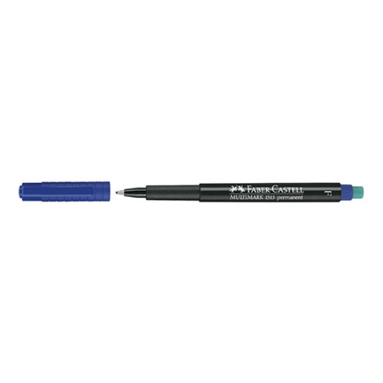 Picture of MARCADOR ACETATO/CD FABER-CASTELL OH LUX F AZUL (1513-51)