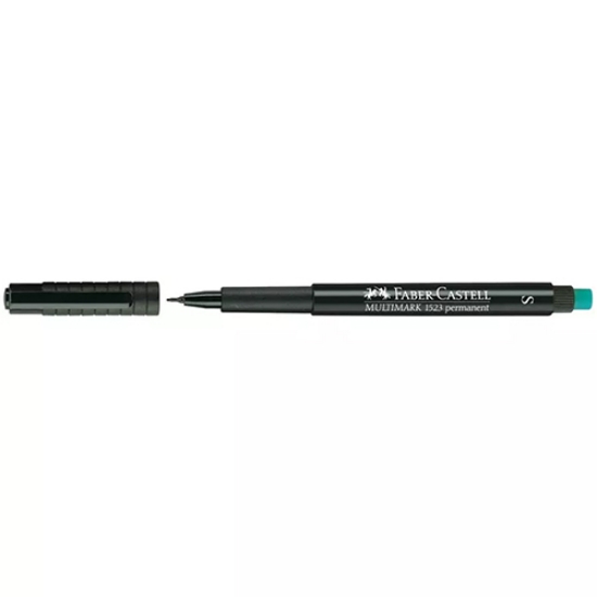 Imagem de MARCADOR ACETATO/CD FABER-CASTELL OH LUX SF PRETO (1523-99)