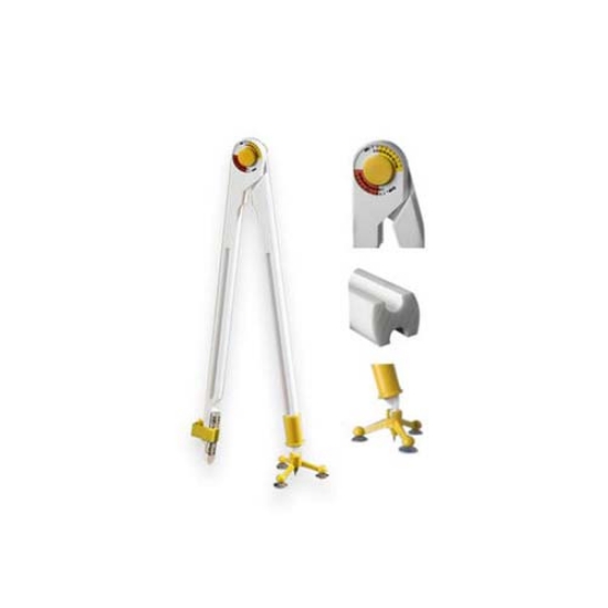 Imagem de COMPASSO P/QUADRO 45CM C/3 VENTOSAS BRANCO (010911)