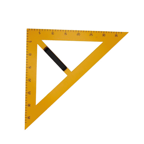 Imagem de ESQUADRO PARA QUADRO 45º COLORARTE COM IMAN 40CM (CQ03)