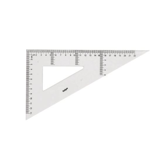 Imagem de ESQUADRO PARA QUADRO 45º KLIMAS BRANCO HIP.=49CM (KL009)