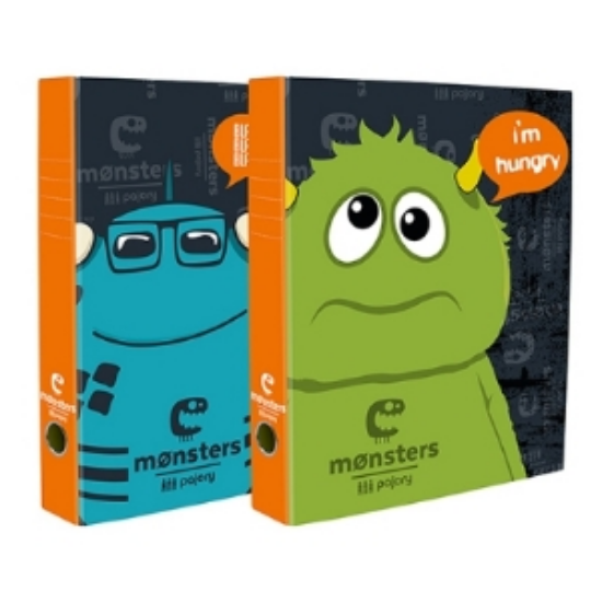 Imagem de CAPA ESC. A4 L/E 2ARG. PAJORY MONSTERS