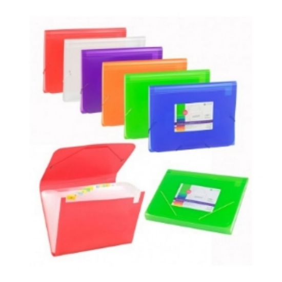 Imagem de MALA PORTFÓLIO COM 13 DIVISÓRIAS CARCHIVO AZUL (1913K50)